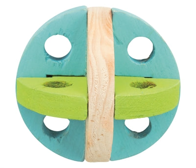Load image into Gallery viewer, Trixie speel en snackbal hout
