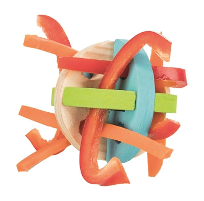 Load image into Gallery viewer, Trixie speel en snackbal hout
