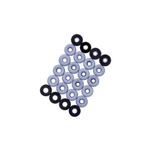 Mack 1069041 - stoeldop rubber grijs ø 23 mm 24 st pcs | 6 stuks