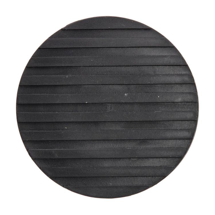 Load image into Gallery viewer, Mack 1069048 - zware deurstop zwart hoog 1,1 kg ø110mm 60mm | 6 stuks
