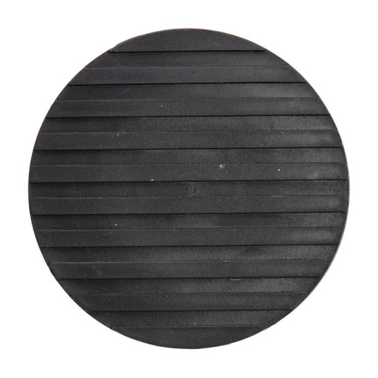 Mack 1069048 - zware deurstop zwart hoog 1,1 kg ø110mm 60mm | 6 stuks