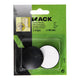 Mack 1069035 - deurstop zelfklevend zwart ø 40 mm 2 st pcs | 6 stuks