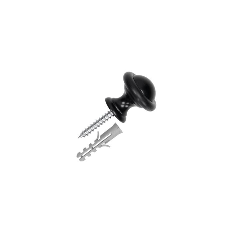 Load image into Gallery viewer, Mack 1069033 - deurstop cilindermodel zwart ø 28h28 mm 1 st pc | 6 stuks
