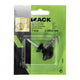 Mack 1069033 - deurstop cilindermodel zwart ø 28h28 mm 1 st pc | 6 stuks