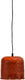 Woood arleso hanglamp - metaal - oranje bruin - 18x17x17