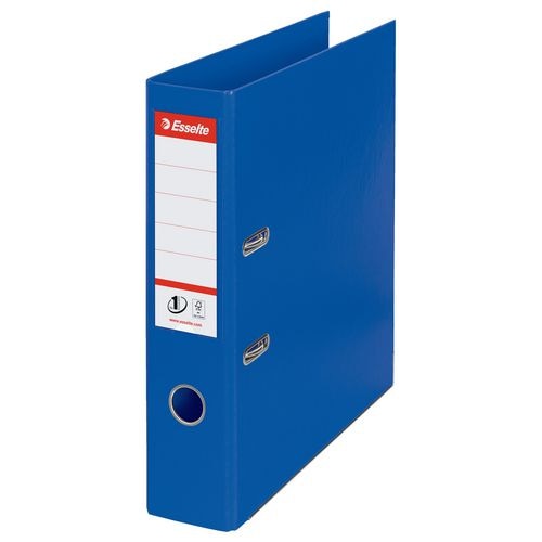 Esselte ordner blauw a4 500 vel karton polypropyleen