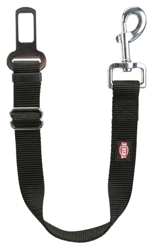 Load image into Gallery viewer, Trixie hondentuig auto inclusief gordel zwart
