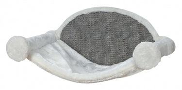 Trixie kattenmand hangmat voor aan de muur wit grijs