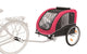 Trixie Hondenfietskar zwart rood