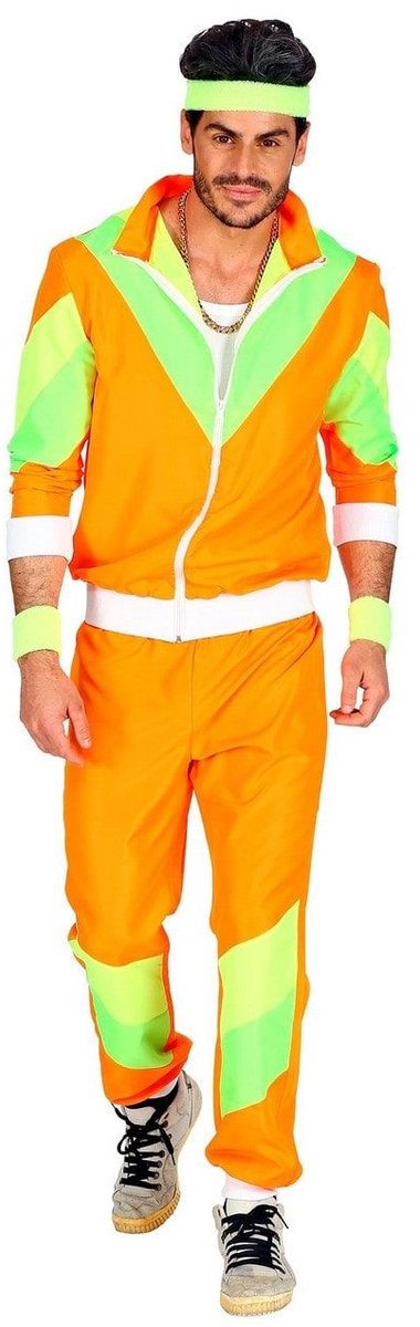 Finidi trainingspak oranje jaren 80