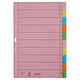 Tabbladen leitz 4340 10 tabs assorti