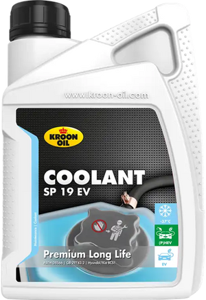 Kroon-oil kroon coolant sp19 ev koelvloeistof 1ltr | 12 stuks