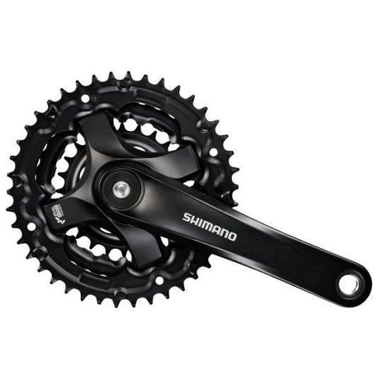 Shimano - Crankstel Tourney FC-TY501 42-34-24 175mm zwart