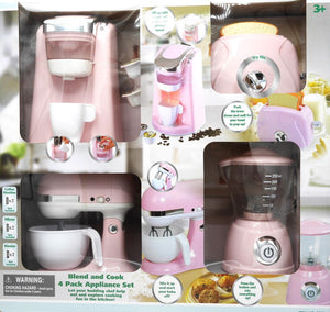Playgo - keukenset roze 4-delig