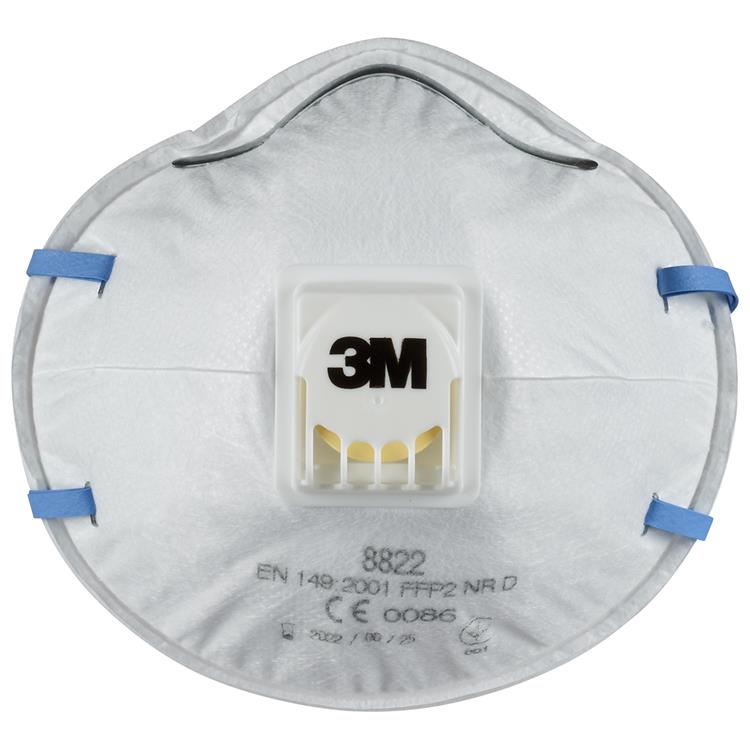Afbeelding laden in galerijviewer, 3m 1062202 - fijnst.masker handsch. 8822pro5, ffp2, ventiel, 5 pk | 2 stuks

