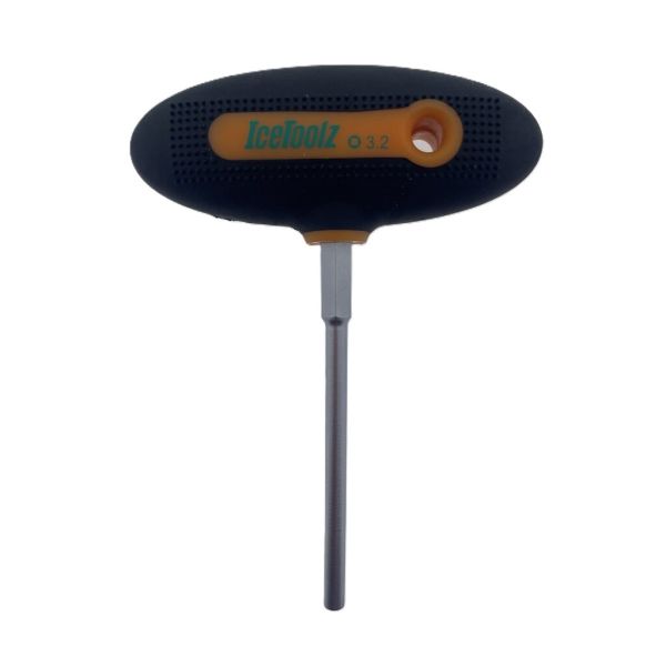 Load image into Gallery viewer, Icetoolz spaaknippelsleutel 12b8 - 3,2 mm met t-handvat
