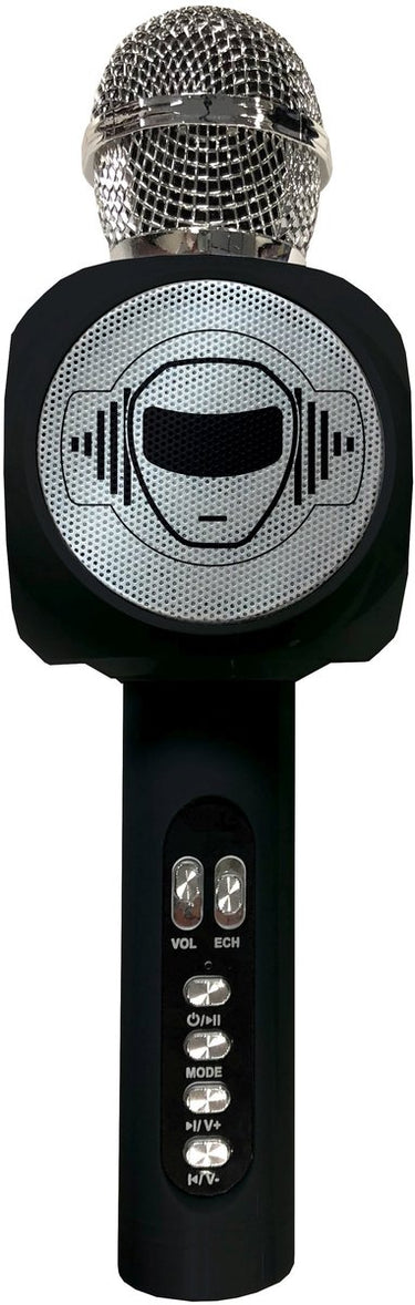 Lexibook iparty bluetooth® karaoke microfoon met luidspreker, verlichting en stemvervormerfunctie