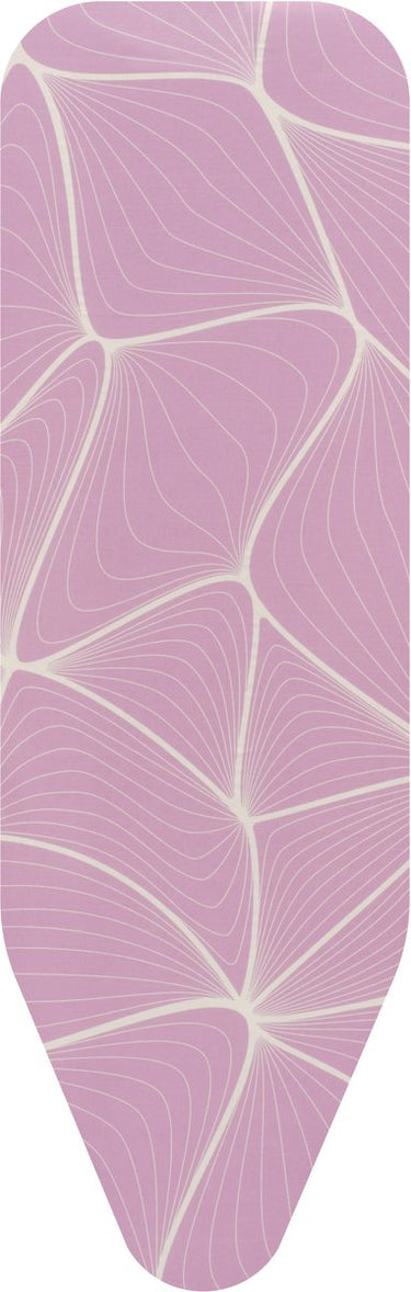 Brabantia strijkplankhoes b - 124 x 38 cm - complete set - lilac waves
