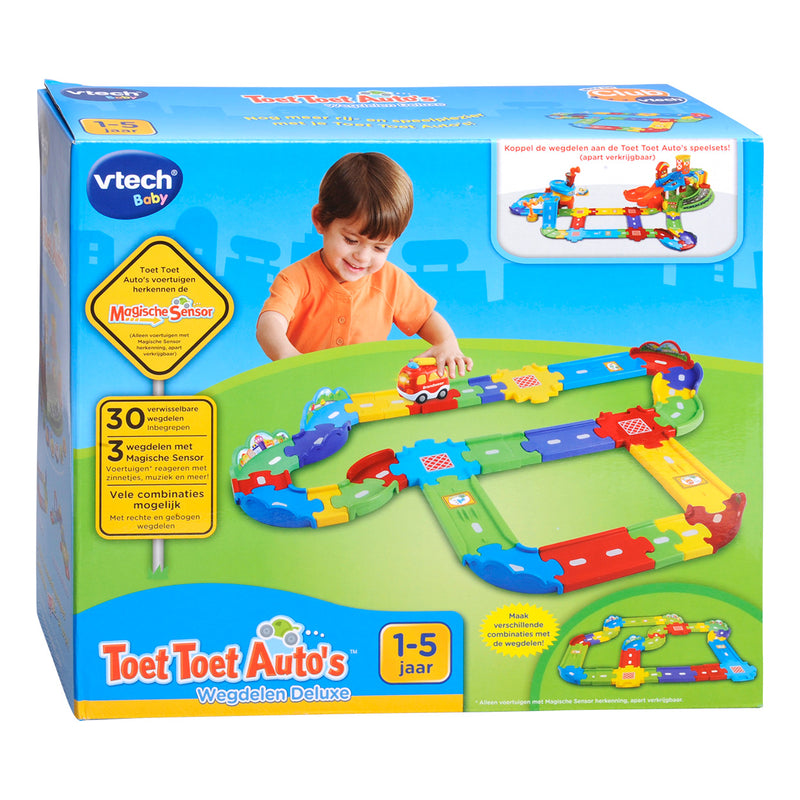 Load image into Gallery viewer, Vtech toet toet autoâ´s wegdelen de luxe
