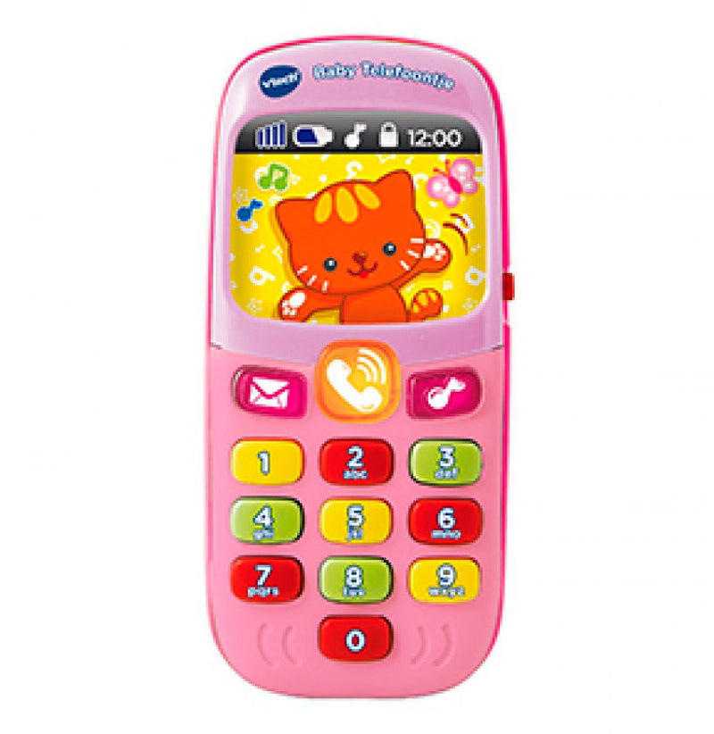 Load image into Gallery viewer, Vtech baby telefoontje roze
