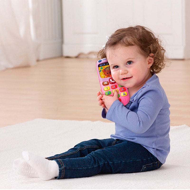 Load image into Gallery viewer, Vtech baby telefoontje roze
