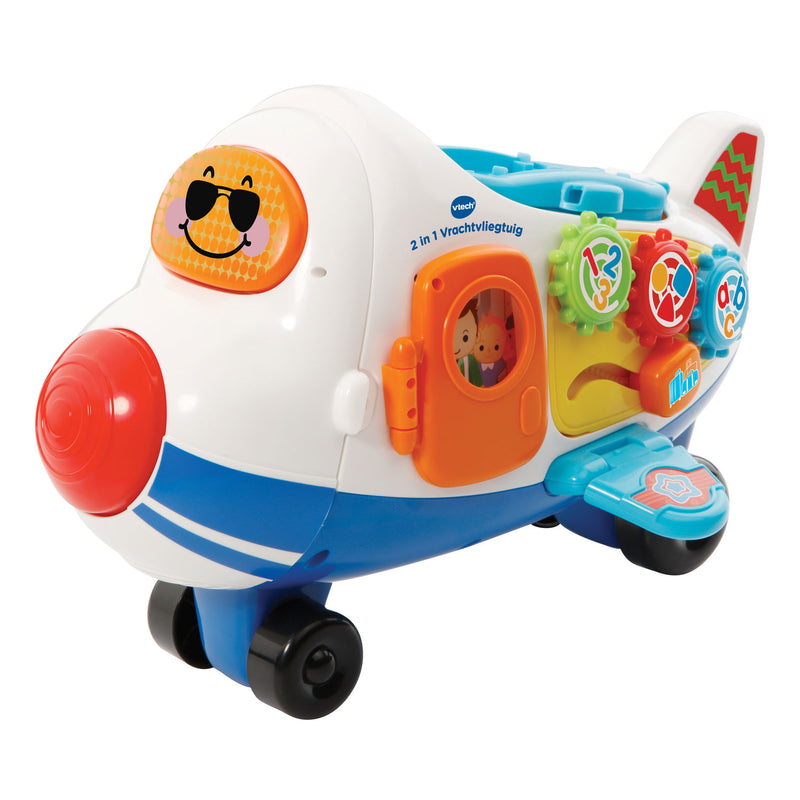 Load image into Gallery viewer, Vtech toet toet auto's 2in1 vrachtvliegtuig
