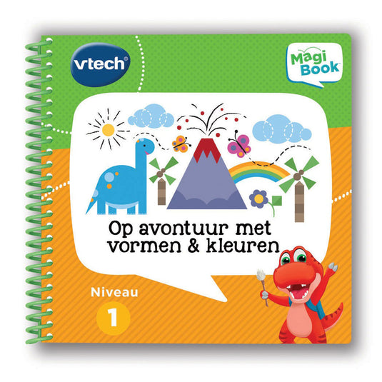 Vtech magibook boek - op avontuur met vormen kleuren