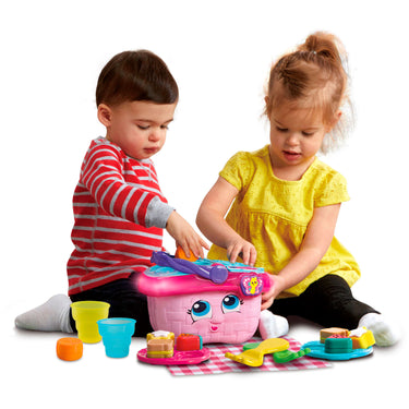 Vtech vormenpret picknickset - cadeau kinderen - educatief baby speelgoed - vormen, kleuren, etenswaren reacties - cadeau - 1 tot 4 jaar