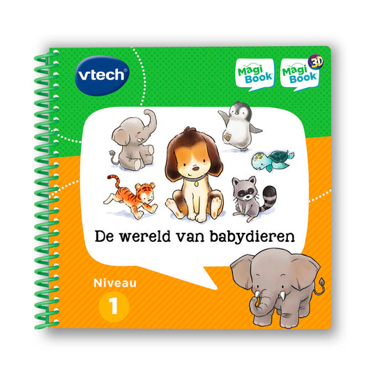 Vtech magibook boek - de wereld van babydieren