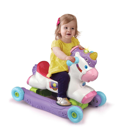 Vtech hobbel en speel eenhoorn - interactief babyspeelgoed - leren muziek - van 1 tot 4 jaar