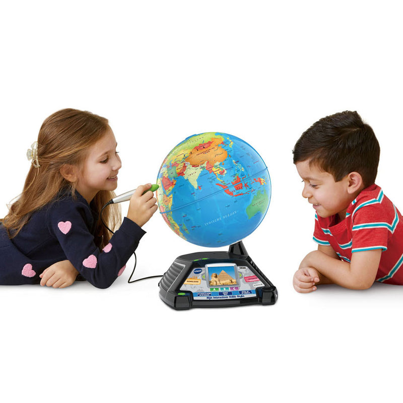 Load image into Gallery viewer, Vtech mijn interactieve video globe - wereldbol kinderen - educatief speelgoed - cadeau - kinderspeelgoed 7 jaar tot 12 jaar
