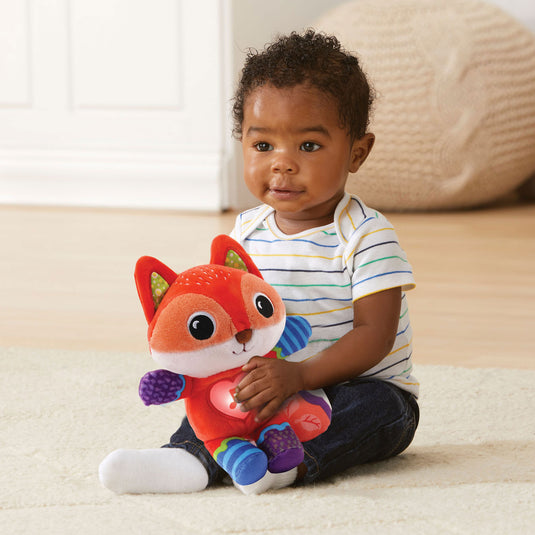 Vtech dierenvriendjes vosje knuffel - interactieve activity center - educatief baby speelgoed - cadeau - 0 jaar tot 3 jaar