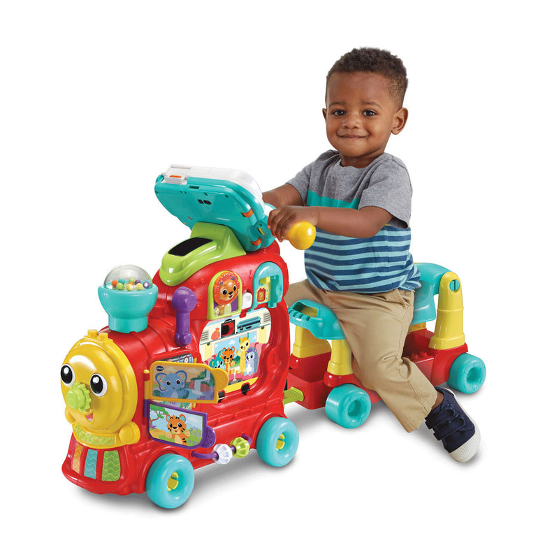Load image into Gallery viewer, Vtech baby rijd leer letterlocomotief
