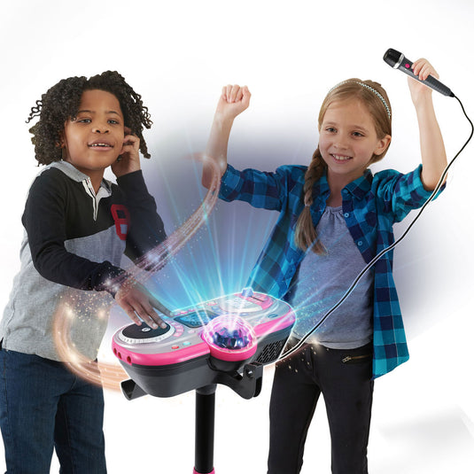 Vtech kidi superstar dj studio karaoke set kinderen - karaoke microfoon - interactief speelgoed - cadeau - kinderspeelgoed 6+ jaar