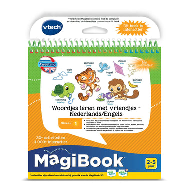 Vtech magibook - woordjes leren met vriendjes nl-en