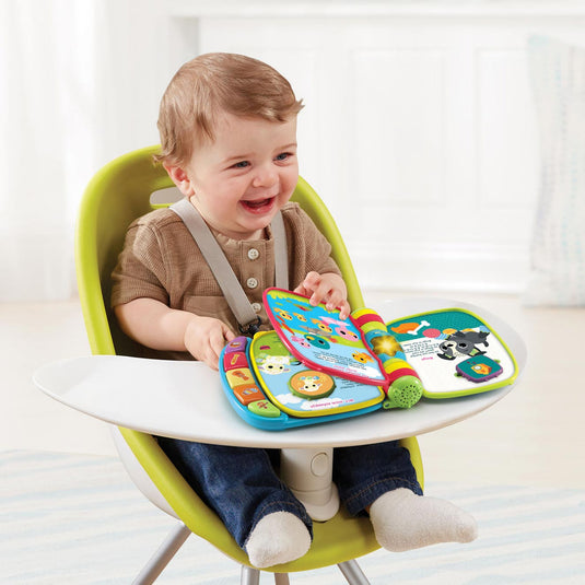 Vtech dierenvriendjes liedjesboek blauw