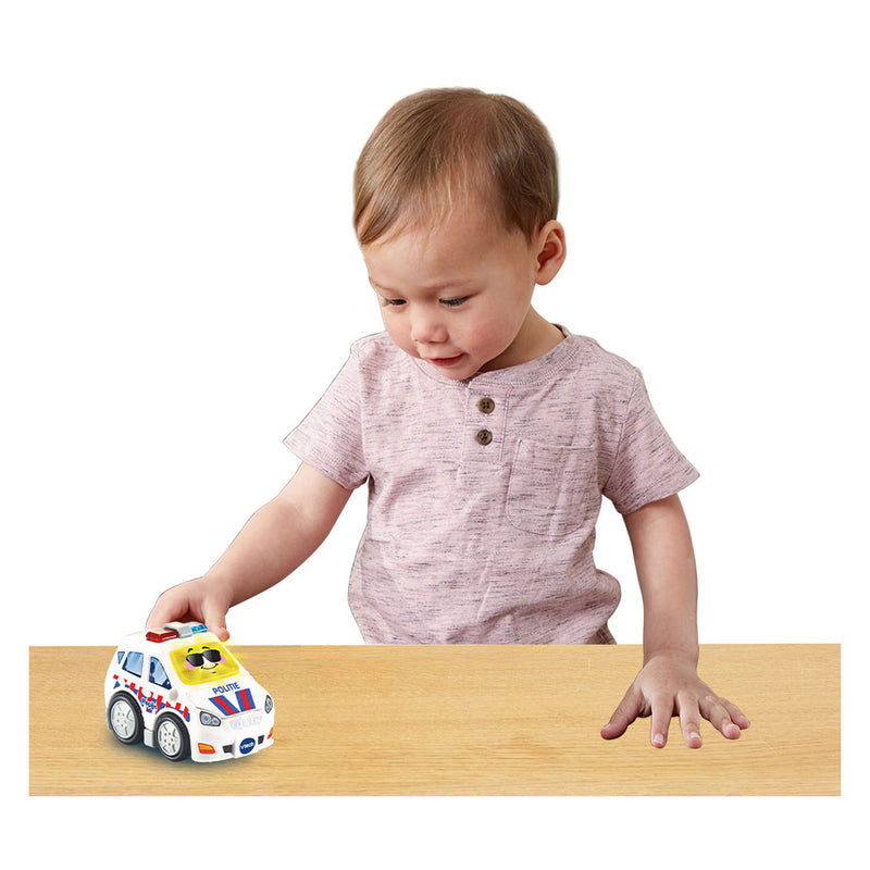Load image into Gallery viewer, Vtech toet toet auto’s pepijn politie - interactief speelgoed - met licht en geluidseffecten - wit - cadeau - 1 tot 5 jaar
