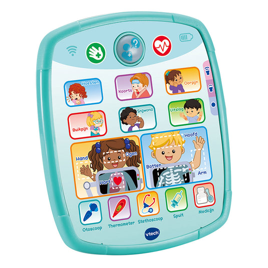 Vtech verzorg leer speelgoeddoktersset - educatief speelgoed - inclusief 15 accessoires - met gezongen liedjes