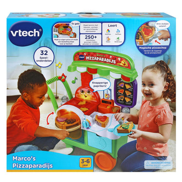 Vtech marco's pizzaparadijs activity-center - keuken speelgoed - interactief educatief speelgoed - cadeau - kinderspeelgoed 3 jaar