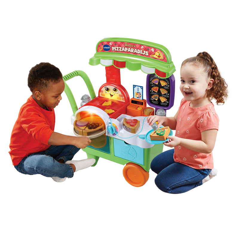 Load image into Gallery viewer, Vtech marco's pizzaparadijs activity-center - keuken speelgoed - interactief educatief speelgoed - cadeau - kinderspeelgoed 3 jaar
