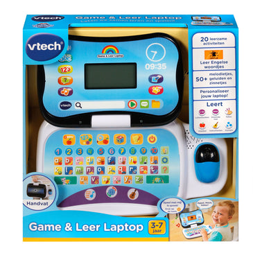 Vtech game leer laptop leercomputer - kinderlaptop - educatief interactief speelgoed - cadeau - kinderspeelgoed 3 jaar