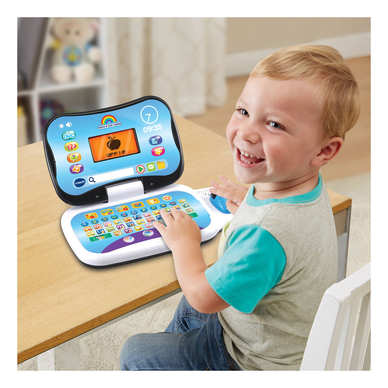 Load image into Gallery viewer, Vtech game leer laptop leercomputer - kinderlaptop - educatief interactief speelgoed - cadeau - kinderspeelgoed 3 jaar
