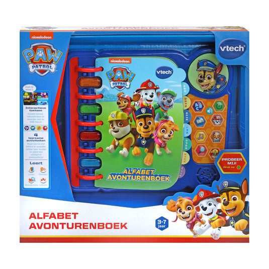 Vtech paw patrol alfabet avonturenboek - educatief speelgoed - interactief boek voor kinderen - vanaf 3 jaar tot 7 jaar