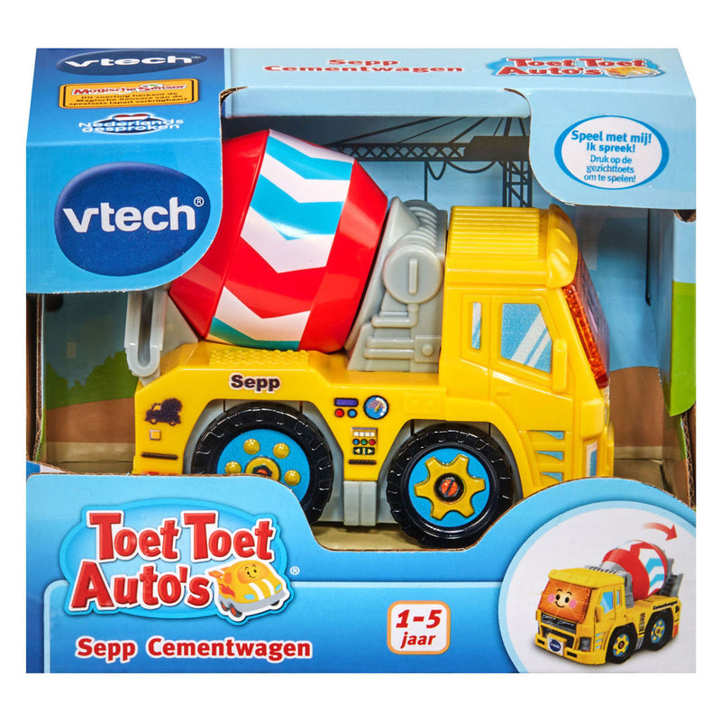 Load image into Gallery viewer, Vtech toet toet auto's sepp cementwagen - interactief speelgoed - speelgoedvoertuig
