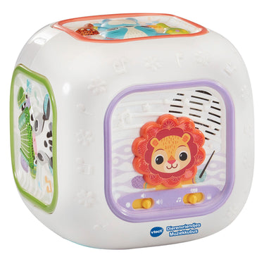 Vtech dierenvriendjes muziekkubus - educatief speelgoed - 80+ melodietjes, liedjes, geluiden en zinnetjes - speelgoed vanaf 3 maanden