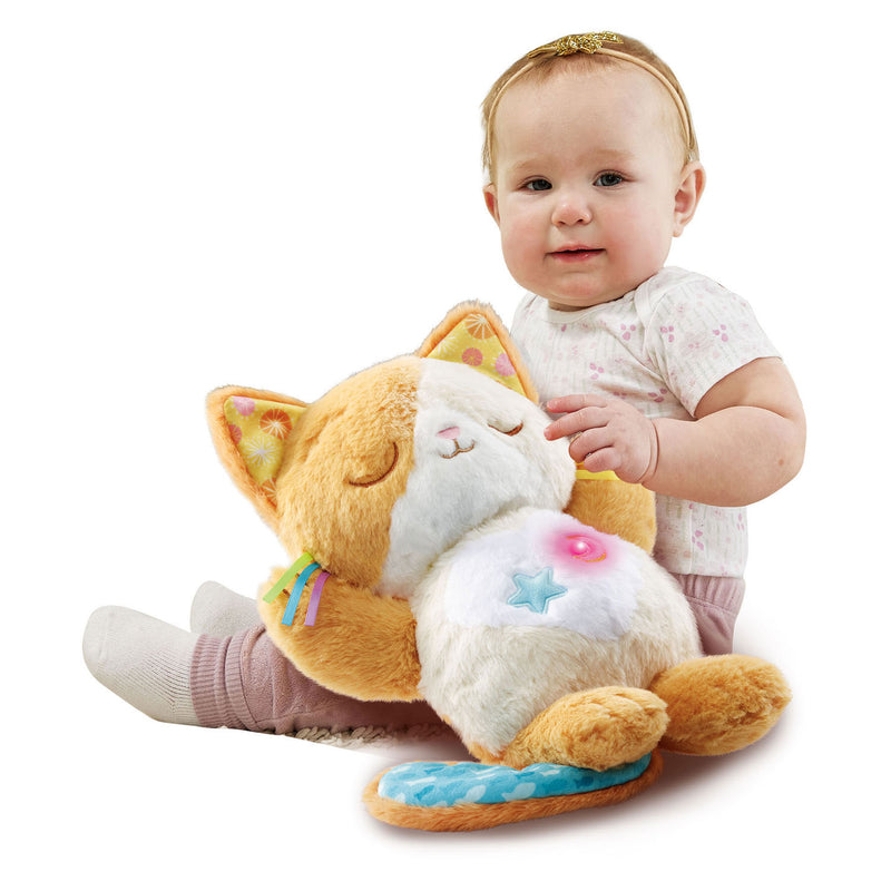 Load image into Gallery viewer, Vtech slaap zacht knuffelkat - knuffel - inclusief slaapgeluidjes, melodietjes ademhalingsbewegingen
