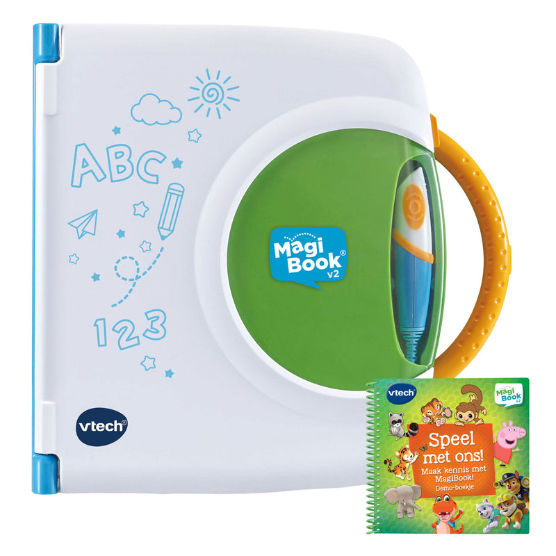Afbeelding laden in galerijviewer, Vtech magibook starterset groen met demoboek
