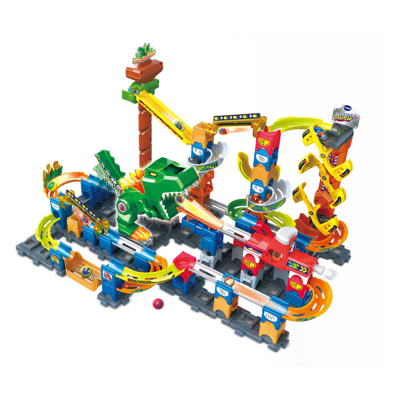 Load image into Gallery viewer, Vtech marble rush dino adventures magnetish set xl400e knikkerbaan
