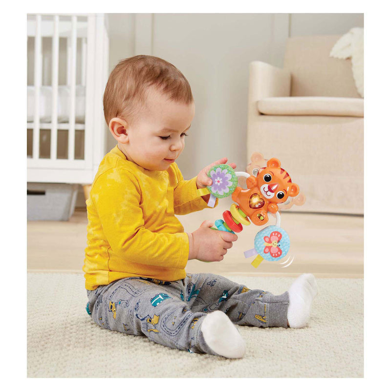 Load image into Gallery viewer, Vtech tijger rammelaar met geluid
