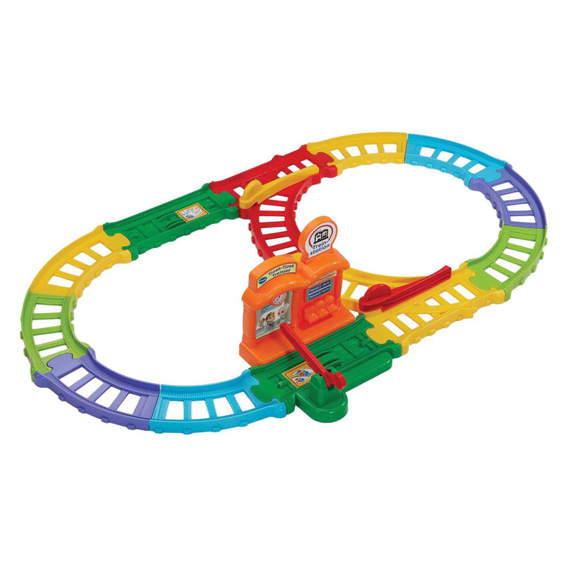 Load image into Gallery viewer, Vtech toet toet auto- tjoek-tjoek treinset
